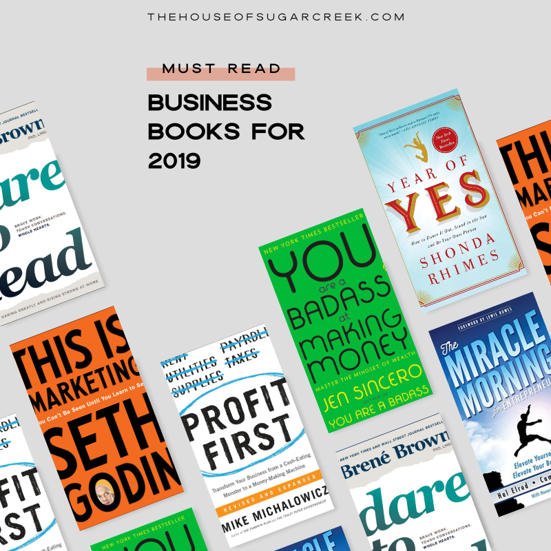 Must Read Business Books for 2019