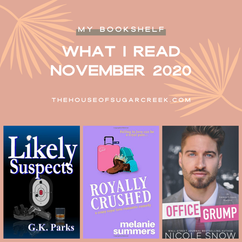 WHAT I READ – NOVEMBER 2020