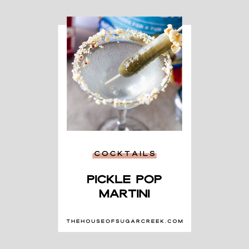 PICKLE POP MARTINI