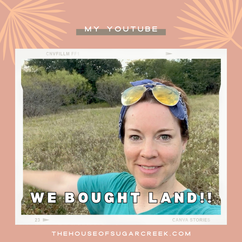 We Bought Land!