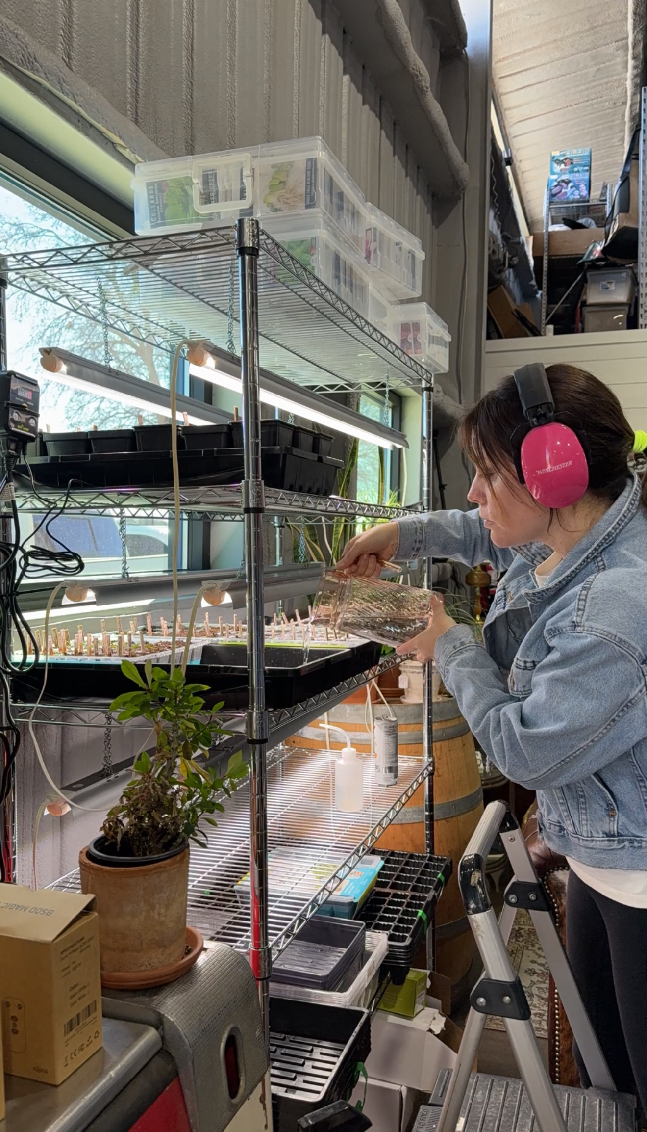 MY SEED STARTING SUPPLIES